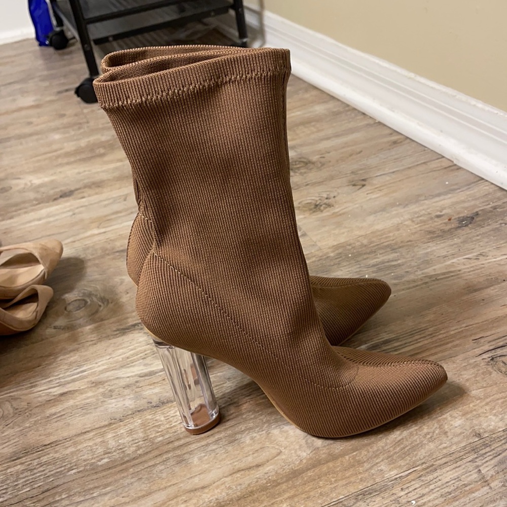 Fashion nova bootie heels